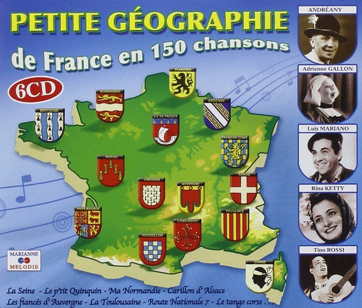 Petite Géographie : De France en 150 Chansons Bon état -  reconditionné disponible sur Label Emmaüs